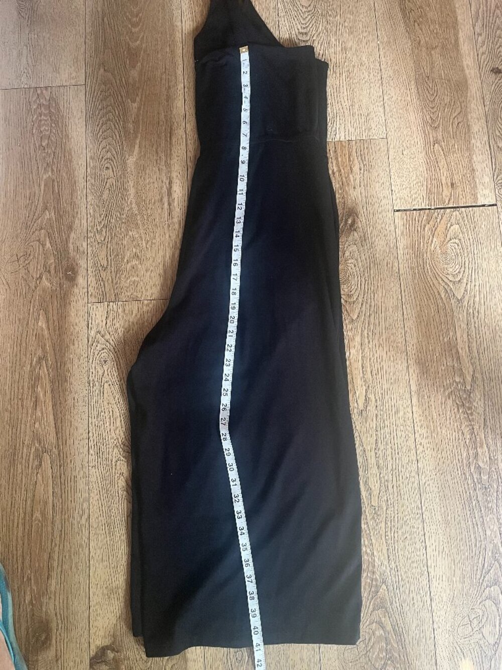 Eileen Fisher black Romper Crop wide- leg Oversized Baggy w/pockets sleeveless L - Picture 10 of 10